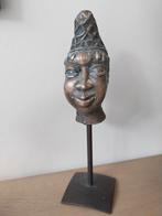 Bronzen beeld Benin, Antiquités & Art, Art | Art non-occidental, Enlèvement ou Envoi