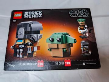 LEGO BrickHeadz Star Wars 75317 De Mandalorian en kind 1 beschikbaar voor biedingen