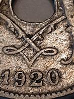 10 centiem 1920 VL met dubbele 0 oost Albert 1, Enlèvement, Autre, Monnaie en vrac