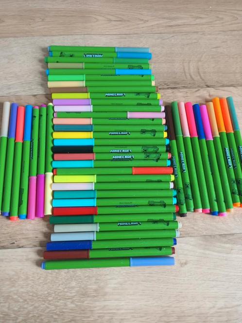 Negen 48 minecraft-markers, Hobby en Vrije tijd, Tekenen, Nieuw, Ophalen of Verzenden