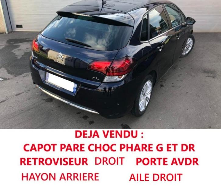Toute piece CITROEN C4 2 B7 1.2 THP PureTech 110 PURE TECH, Auto-onderdelen, Carrosserie, Deur, Citroën, Voor, Ophalen