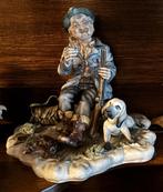 Porceleinen beeldje - Capodimonte Jager, Ophalen, Zo goed als nieuw, Overige typen