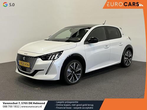 Peugeot e-208 EV GT Pack 50 kWh Panoramdak Navigatie Apple C, Auto's, Peugeot, Bedrijf, ABS, Adaptive Cruise Control, Airbags