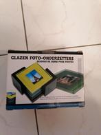 4glazen onderzetters, Huis en Inrichting, Woonaccessoires | Onderzetters, Ophalen of Verzenden