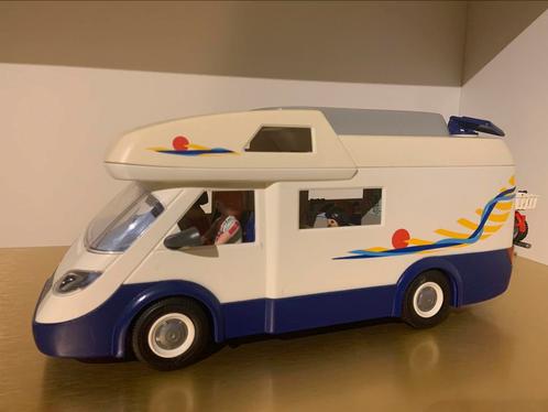 Playmobil Grote Familiekampeerwagen 4859, Kinderen en Baby's, Speelgoed | Playmobil, Gebruikt, Ophalen