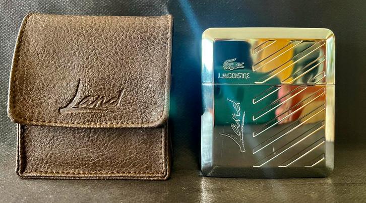 Lacoste Land – Lege EDT Fles 100 ml/Vintage met Etui, Verzamelen, Parfumverzamelingen, Zo goed als nieuw, Ophalen of Verzenden