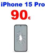 Remplacement /Réparation écran iPhone 15 Pro Garantie 6 mois, Télécoms, Enlèvement, Apple iPhone