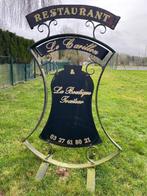 oude reclamesteun voor een restaurant, Ophalen, Gebruikt, Reclamebord