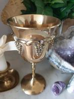 Vieille tasse, calice de vin avec chandelier et bougie, Antiquités & Art, Antiquités | Argent & Or, Argent, Enlèvement ou Envoi