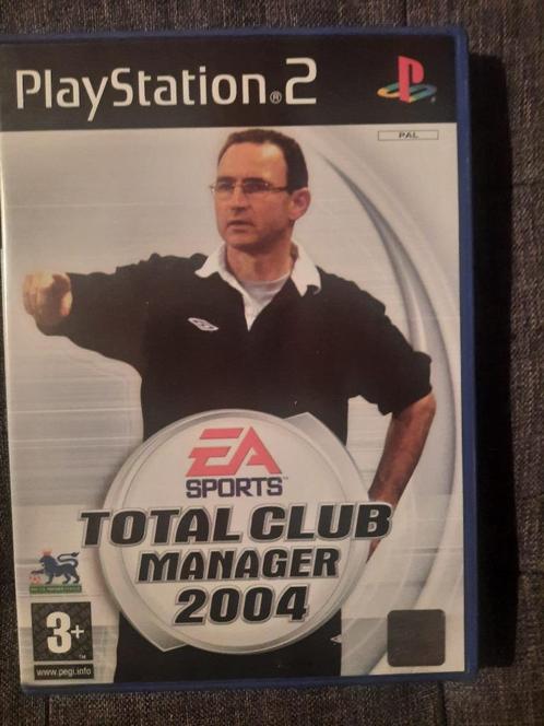 Total Club Manager 2004, Games en Spelcomputers, Games | Sony PlayStation 2, Zo goed als nieuw, Strategie en Constructie, Vanaf 3 jaar