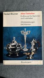 Zilver: Altes Tafelsilber (Herbert Brunner) 1964, Ophalen of Verzenden, Zilver