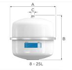 FLAMCO Expansietank voor drinkwater A water Airfix A 12/4.0, Ophalen, Nieuw, Minder dan 3 jaar oud, Minder dan 20 liter