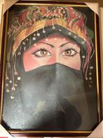 Peinture de femme arabe, Enlèvement