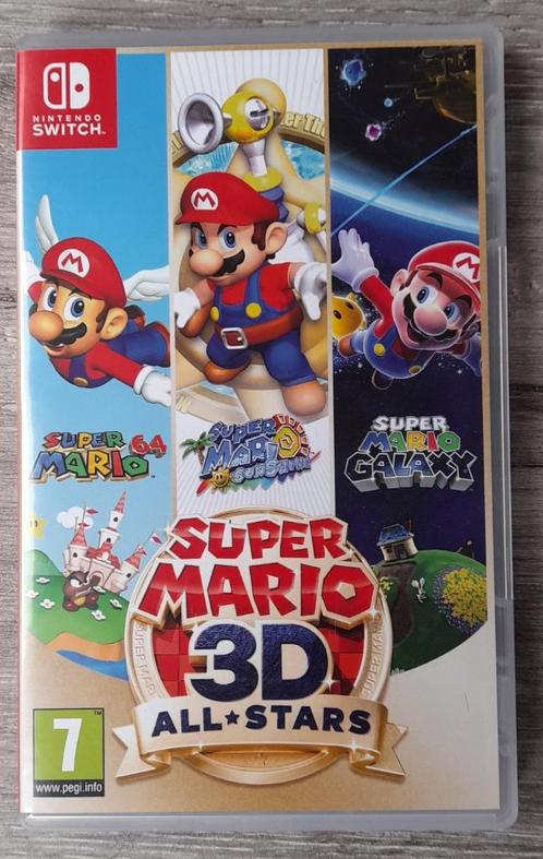 Super Mario 3D All-Stars, Consoles de jeu & Jeux vidéo, Jeux | Nintendo Switch, Comme neuf, Plateforme, À partir de 7 ans, Enlèvement ou Envoi