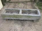 mooie oude dubbele arduinen voederbak,trog,bloembak, Tuin en Terras, Ophalen, Gebruikt