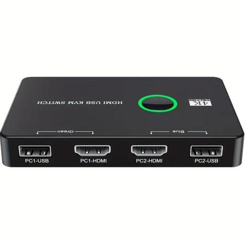 KVM Switch, Computers en Software, Dockingstations, Zo goed als nieuw, USB-hub, Laptop, Ophalen of Verzenden