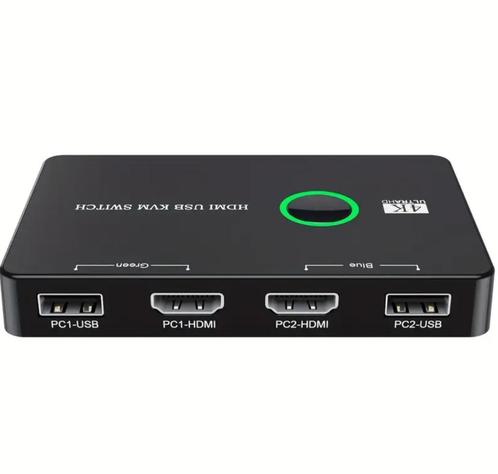 KVM Switch, Informatique & Logiciels, Stations d'accueil, Comme neuf, Hub USB, Portable, Enlèvement ou Envoi