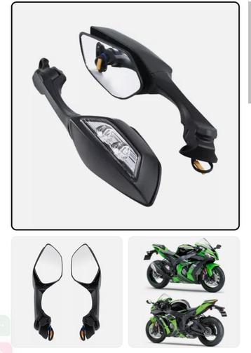 Rétroviseurs Clignotants LED pour Kawasaki ZX10R Ninja beschikbaar voor biedingen