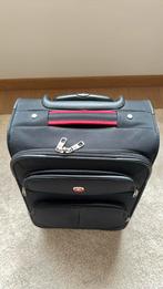 Reiskoffer valiesje handbaggage, Ophalen, Gebruikt, Zacht kunststof, Uitschuifbare handgreep