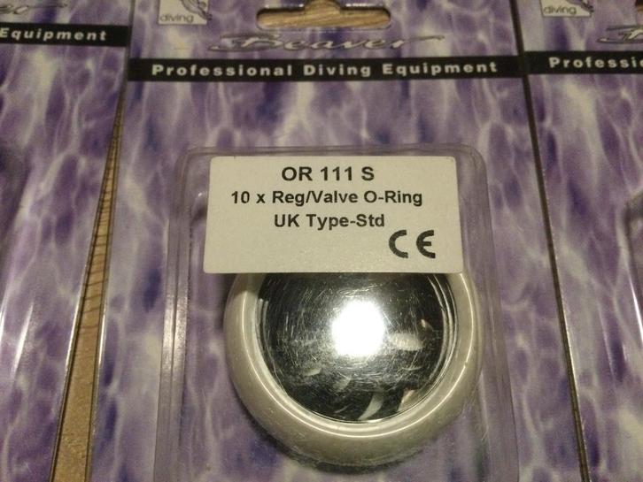 10 “O-Ringen “ First Stage/Din300 Mares/Scubapro/Aqua Lung, Sports nautiques & Bateaux, Plongée, Neuf, Autres types, Enlèvement ou Envoi