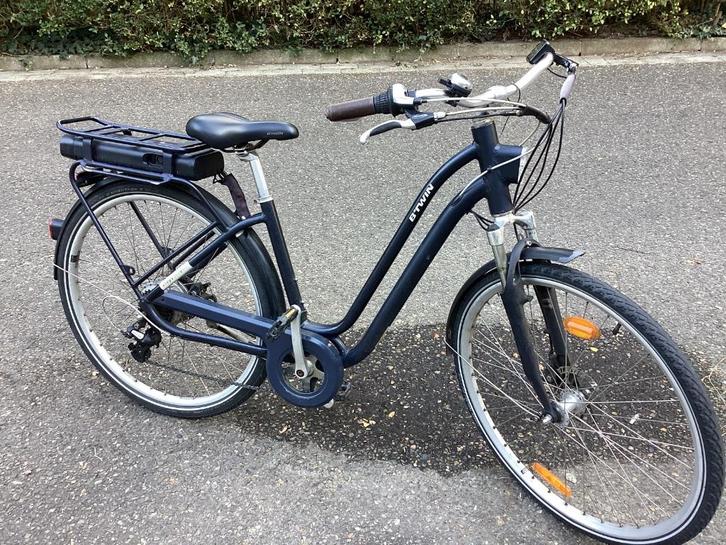Elektrische damesfiets elops, Fietsen en Brommers, Fietsen | Dames | Damesfietsen, Gebruikt, Overige merken, 47 tot 50 cm, Ophalen