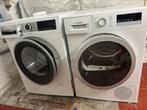 Droogkast + wasmachine BOSCH, Ophalen, 1200 tot 1600 toeren, Gebruikt, 8 tot 10 kg