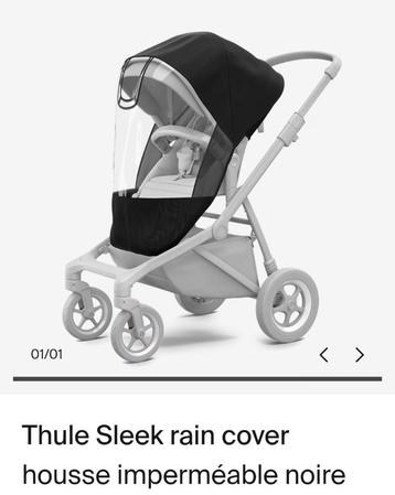 Protection de pluie poussette Thule Sleek  disponible aux enchères