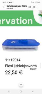 Nieuwe flexi ijsblokjesvorm van tupperware, Ophalen of Verzenden, Nieuw