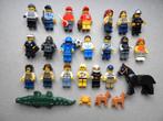 20 lego mini figuren en 4 dieren, Kinderen en Baby's, Lego, Zo goed als nieuw, Ophalen