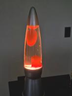 Lavalamp rood, Ophalen, Zo goed als nieuw, Glas, Minder dan 50 cm