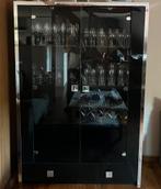 Vitrine / Meuble de rangement design en verre, Huis en Inrichting, Ophalen, Zo goed als nieuw