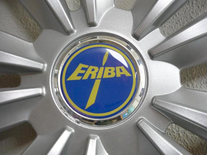 Eriba 3D doming naafstickers caravan en camper, Epoxy, Verzamelen, Stickers, Nieuw, Overige typen, Verzenden