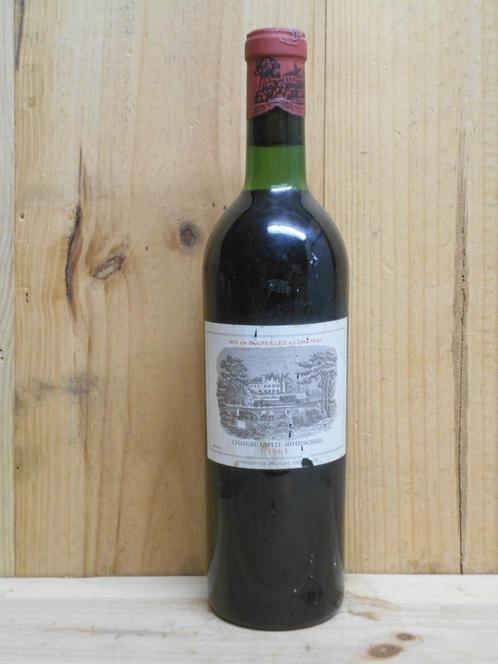 1965 * LAFITE, LATOUR, MOUTON, HAUT BRION, YQUEM 1965, Verzamelen, Wijnen, Zo goed als nieuw, Rode wijn, Ophalen of Verzenden