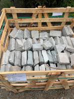 Kasseien””” kandla grey sandstone Hand cut  14x20x5-7 cm dik, Tuin en Terras, Ophalen, Nieuw, Natuursteen, 5 tot 10 m²