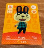 Animal crossing amiibo kaart pippy nieuw, Nieuw, Vanaf 7 jaar, Avontuur en Actie, Ophalen of Verzenden