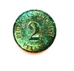 Deutsches Reich 2 pfennig 1875, Ophalen