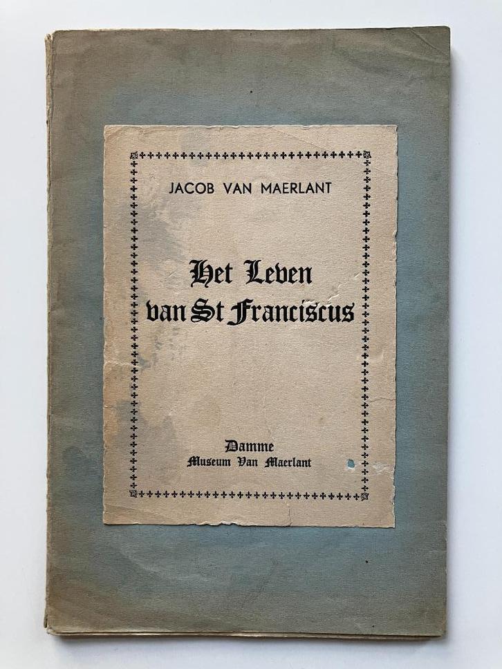 Het Leven van St Franciscus - J. Van Maerlant / Aubin Pasque, Boeken, Literatuur, Ophalen