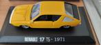 Renault 17 TS 1971 1:43 in vitrinedoosje, Hobby en Vrije tijd, Ophalen of Verzenden, Zo goed als nieuw
