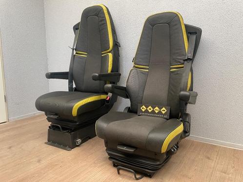 Set Volvo stoelen leer 3 armsteunen, Auto-onderdelen, Vrachtwagen-onderdelen, Volvo, Interieur en Bekleding, Gereviseerd, Ophalen