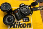 Nikon D70   + 2 lenzen  18/50 en 55/200, Comme neuf, Enlèvement ou Envoi