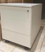 Set of 1 bureauladeblok 2 modellen voetstuk van metalen kwal, Ophalen, Gebruikt, Bureau