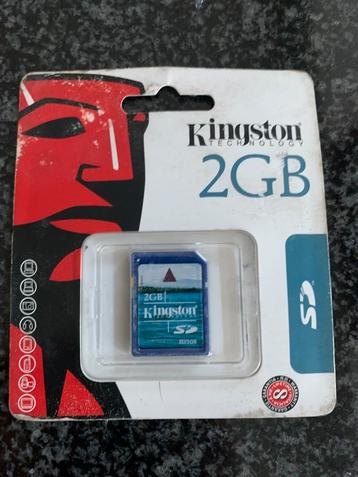 Kingston 2GB sd-kaart beschikbaar voor biedingen