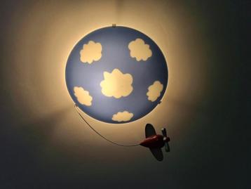 Plafondlamp vliegtuig kinderkamer, Enlèvement, Utilisé