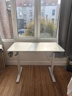 SANODESK Elektrisch Zit/Sta-Bureau, wit, 110 x 60 cm,, Huis en Inrichting, Ophalen, Gebruikt, 70 tot 120 cm, 120 tot 170 cm