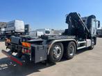 Mercedes Arocs 2640 hydrodrive 6x2 haak + kraan Hiab, Automaat, Stof, Wit, Mercedes-Benz