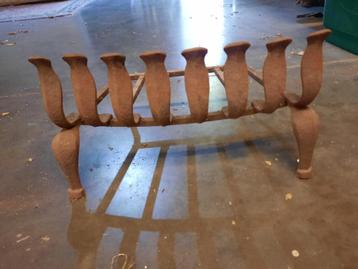 Houtkachelrooster - Metalen korft voor open haard beschikbaar voor biedingen