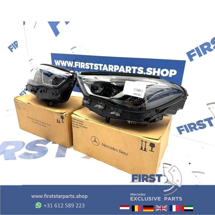 H247 GLA FACELIFT LED MULTIBEAM KOPLAMPEN SET Mercedes A2479, Auto-onderdelen, Verlichting, Mercedes-Benz, Gebruikt, Ophalen of Verzenden