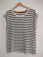 Prachtige T-shirt Esprit Large Wit/zwart, Wit, Maat 42/44 (L), Ophalen of Verzenden, Zo goed als nieuw