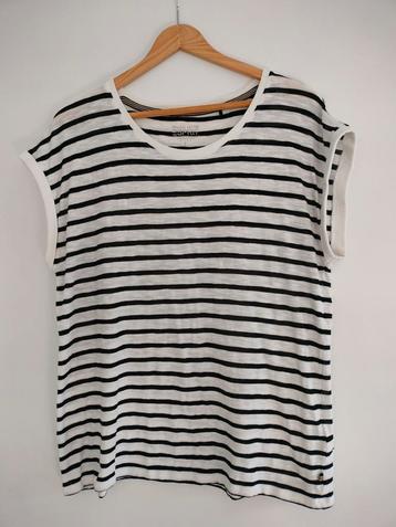 Prachtige T-shirt Esprit Large Wit/zwart  beschikbaar voor biedingen