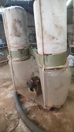 Dubbele afzuiging hout 380v, Ophalen, Gebruikt, Afzuiger